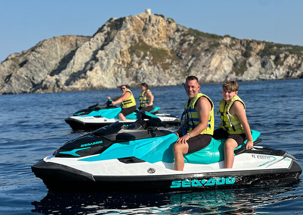 Randonnee Jet Ski sans permis a Bandol
